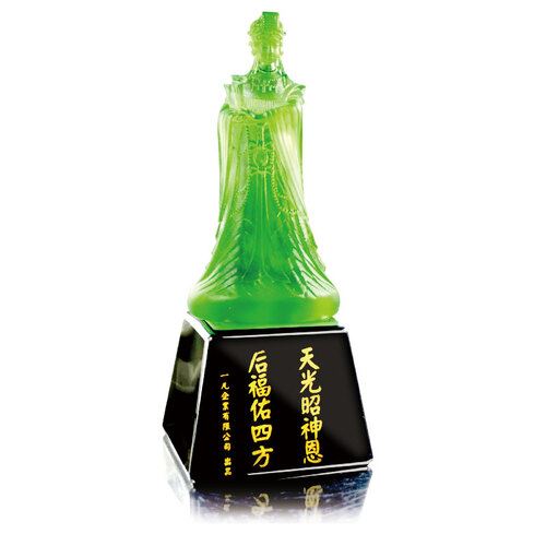 琉璃獎座-E009-03/天后媽祖