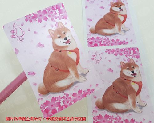 亮面珠光貼紙上霧膜