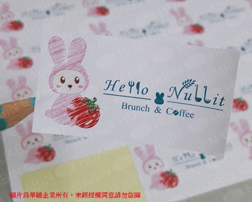 模造貼紙