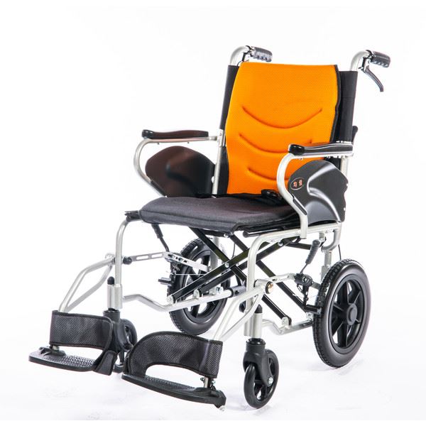 JW-350 鋁合金掀腳輪椅-看護型