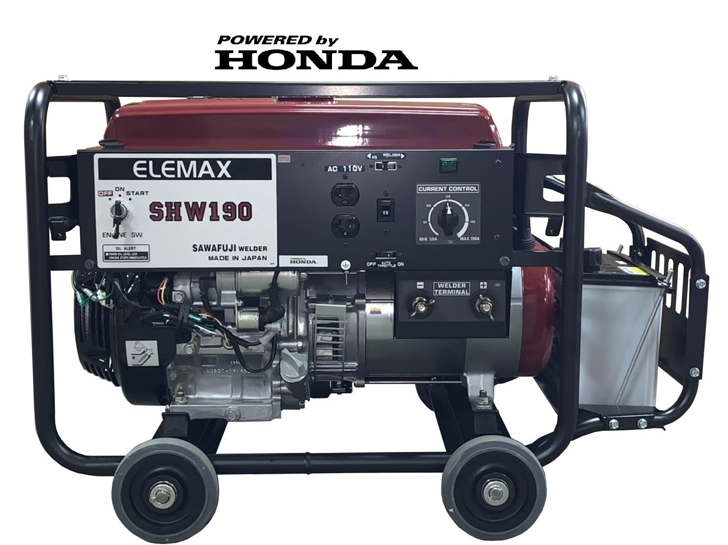 ELEMAX  SHW-190 引擎電焊發電機