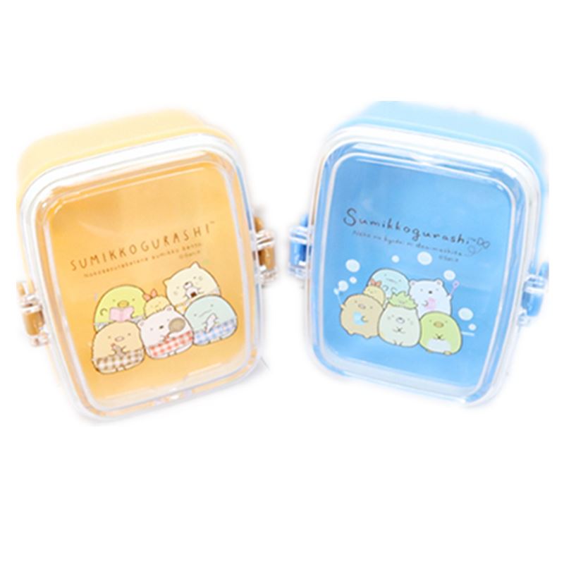 Sumikko Gurashi 角落生物 -小夥伴 雙扣保鮮盒 2款  4713077268445
