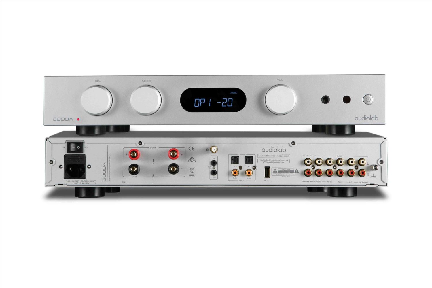 統元音響   英國audiolab   6000A 綜合擴大機 (兼容前、後級模式)