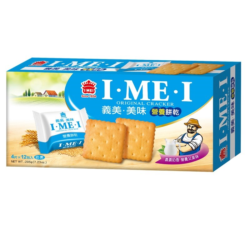 義美美味營養餅乾205g