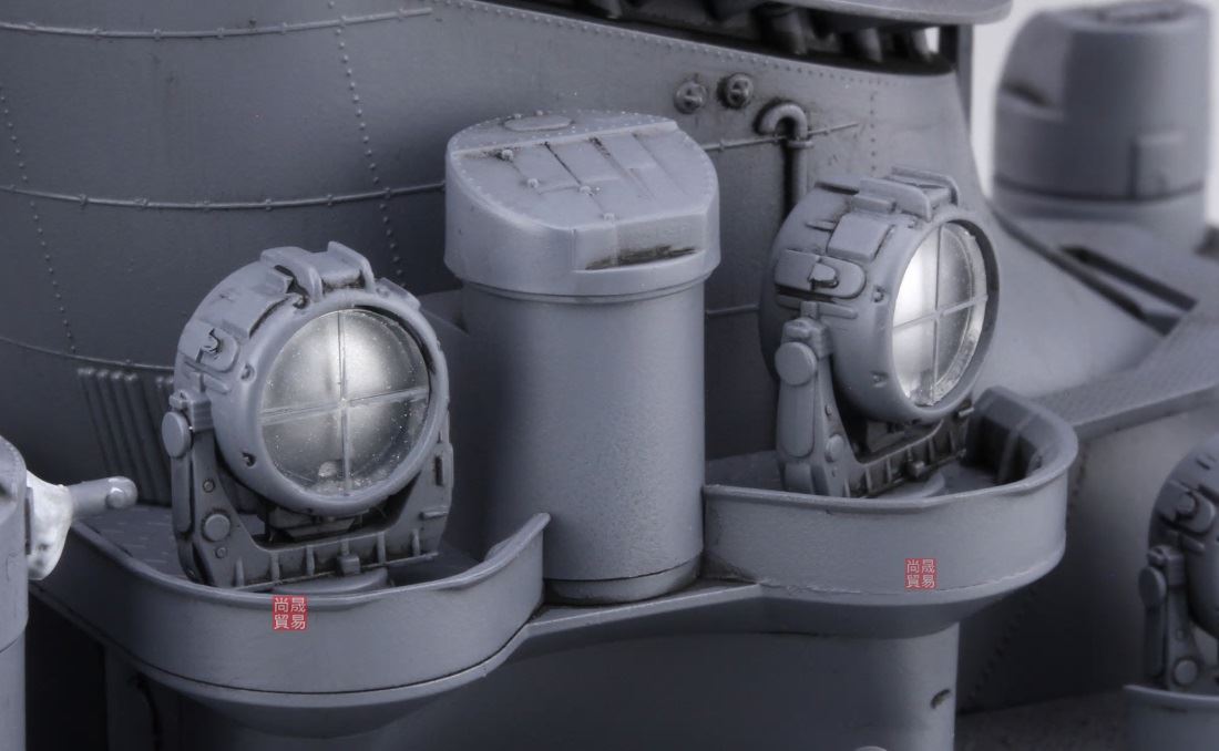 FUJIMI 1/200 戰艦大和 艦橋後部 中央構造 富士美 裝備品4 組裝模型
