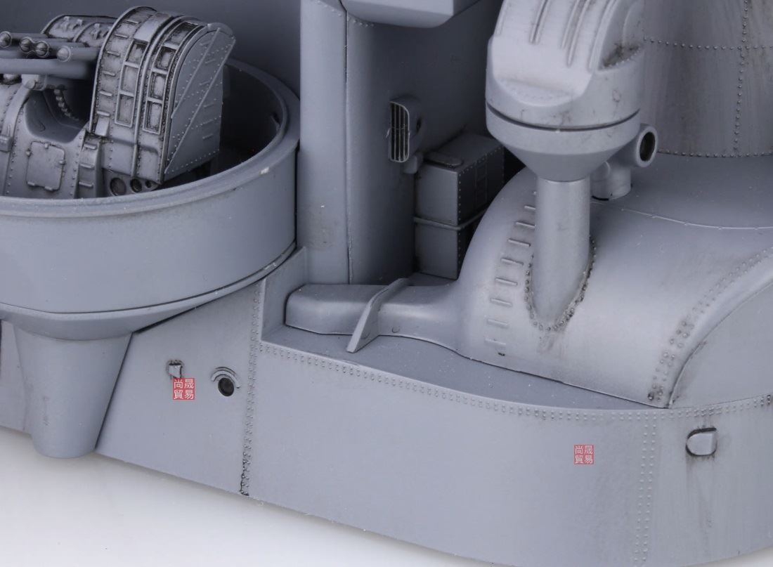 FUJIMI 1/200 戰艦大和 艦橋後部 中央構造 富士美 裝備品4 組裝模型