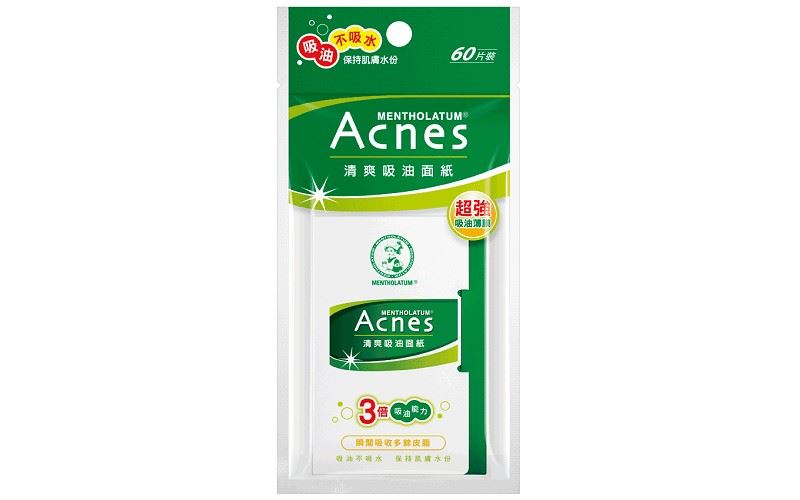 ACNES清爽吸油面紙60片