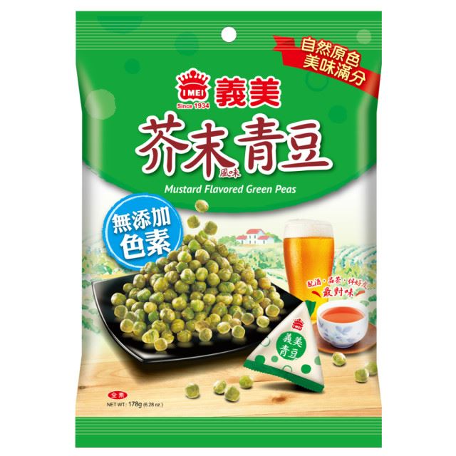 義美芥末風味青豆178g