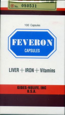 維益朗軟膠囊 // FEVERON 100'S