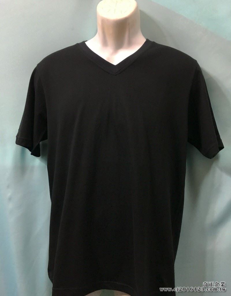 O-18V領T桖(精梳棉)-(有現貨)台灣製造