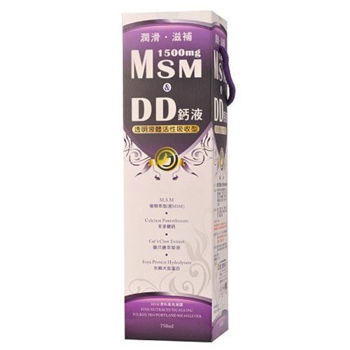 愛力寶DD鈣液&MSM(食品) 750ml