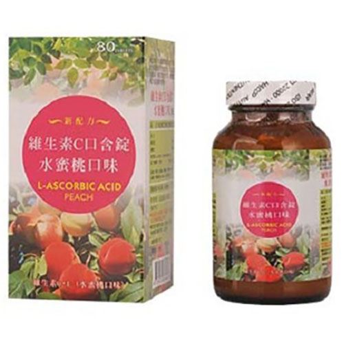 左旋維他命水蜜桃C(食品) ８０cap