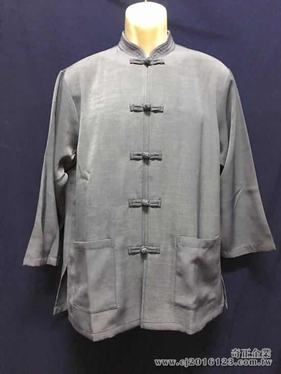 Q-11排扣(水洗絲)-(長.短袖)台灣製造