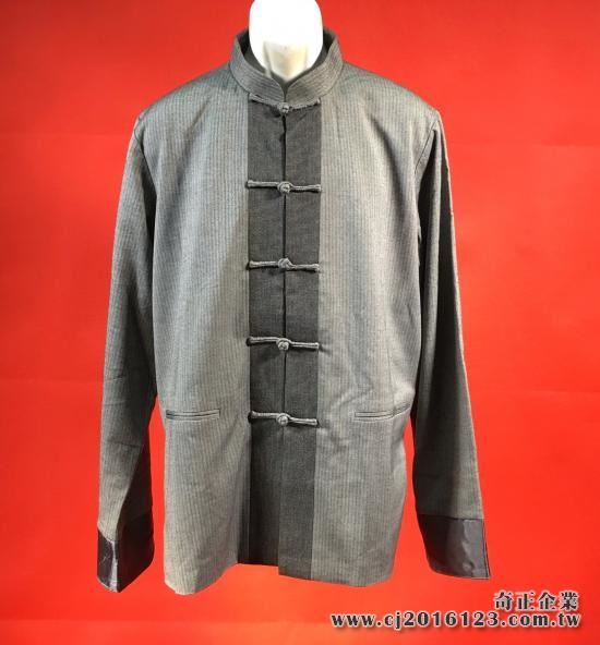 R-06排扣(棉麻混紡)-(長.短袖)台灣製造