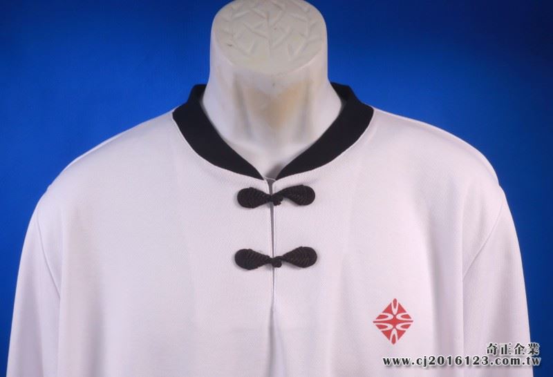 U-14兩排扣(領口:貼領)吸濕排汗(高爾)台灣製造