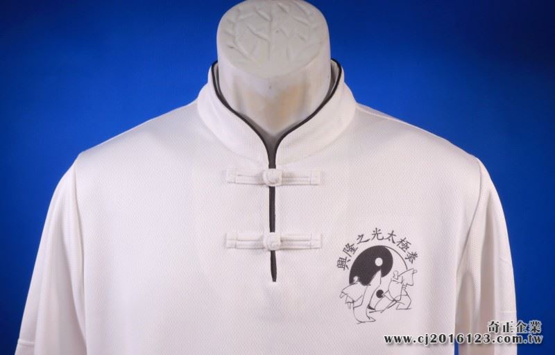 U-16兩排扣(領口:出芽)吸濕排汗(高爾)台灣製造