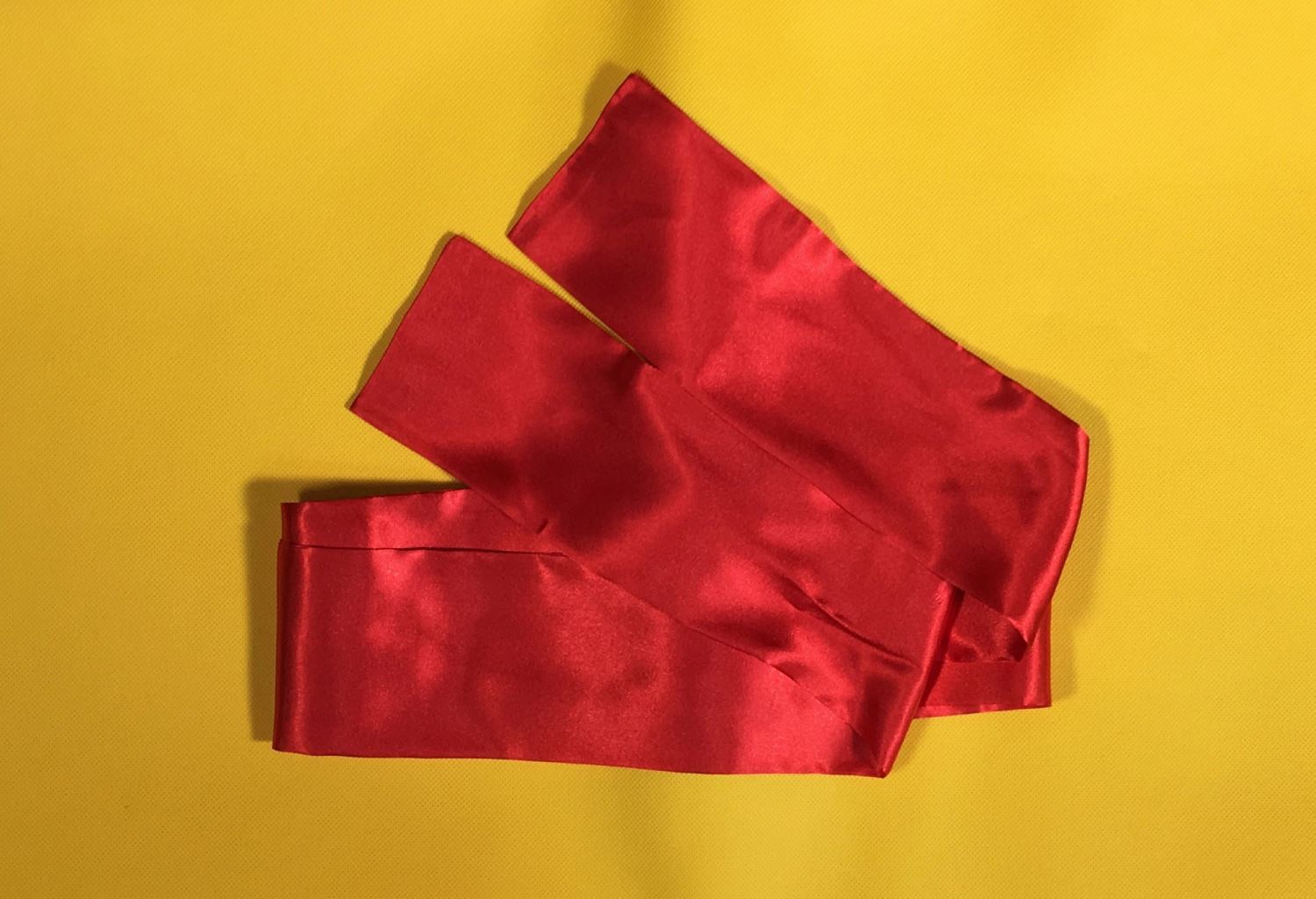 X-04腰帶(長270公分)雙面(紗鈿布)紅色(台灣製造)