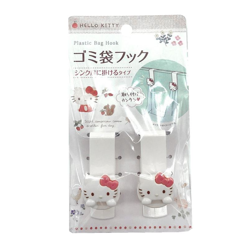 三麗鷗系列 Hello Kitty凱蒂貓 K/T 18995塑袋勾  4573135587907