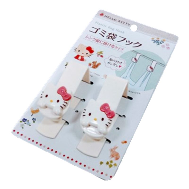 三麗鷗系列 Hello Kitty凱蒂貓 K/T 18995塑袋勾  4573135587907