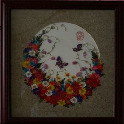 押花