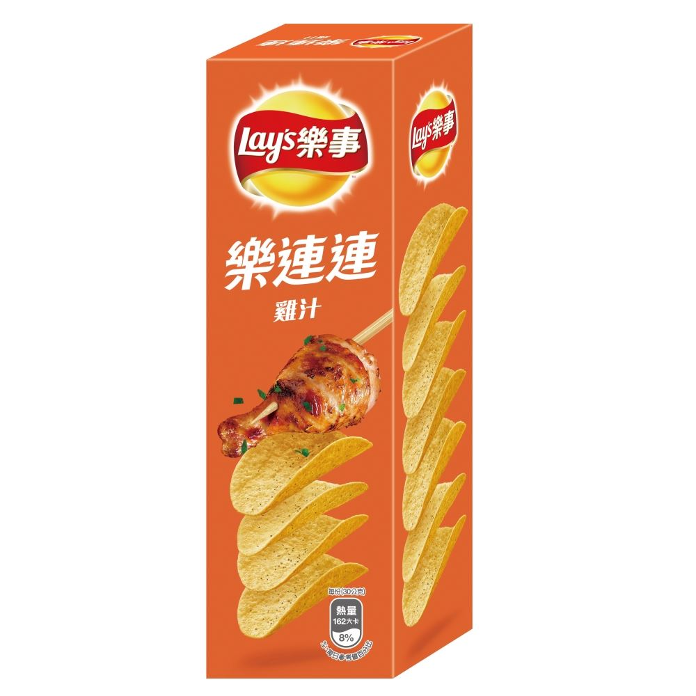 樂事樂連連意合包洋芋片-雞汁60g