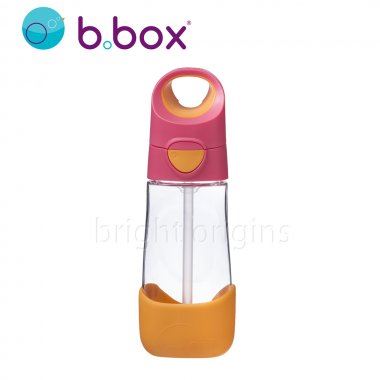 澳洲 b.box Tritan隨行水壺 450ml (草莓粉)