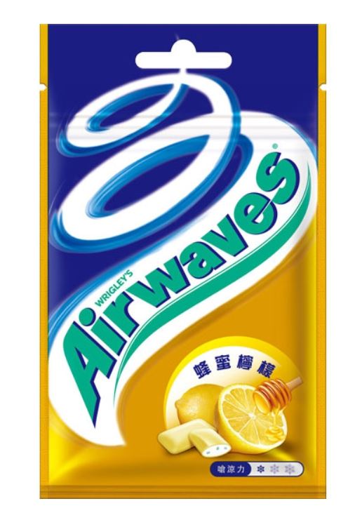 Airwaves無糖口香糖-蜂蜜檸檬