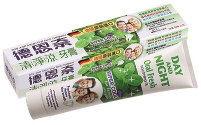 德恩奈牙膏156g 清淨涼