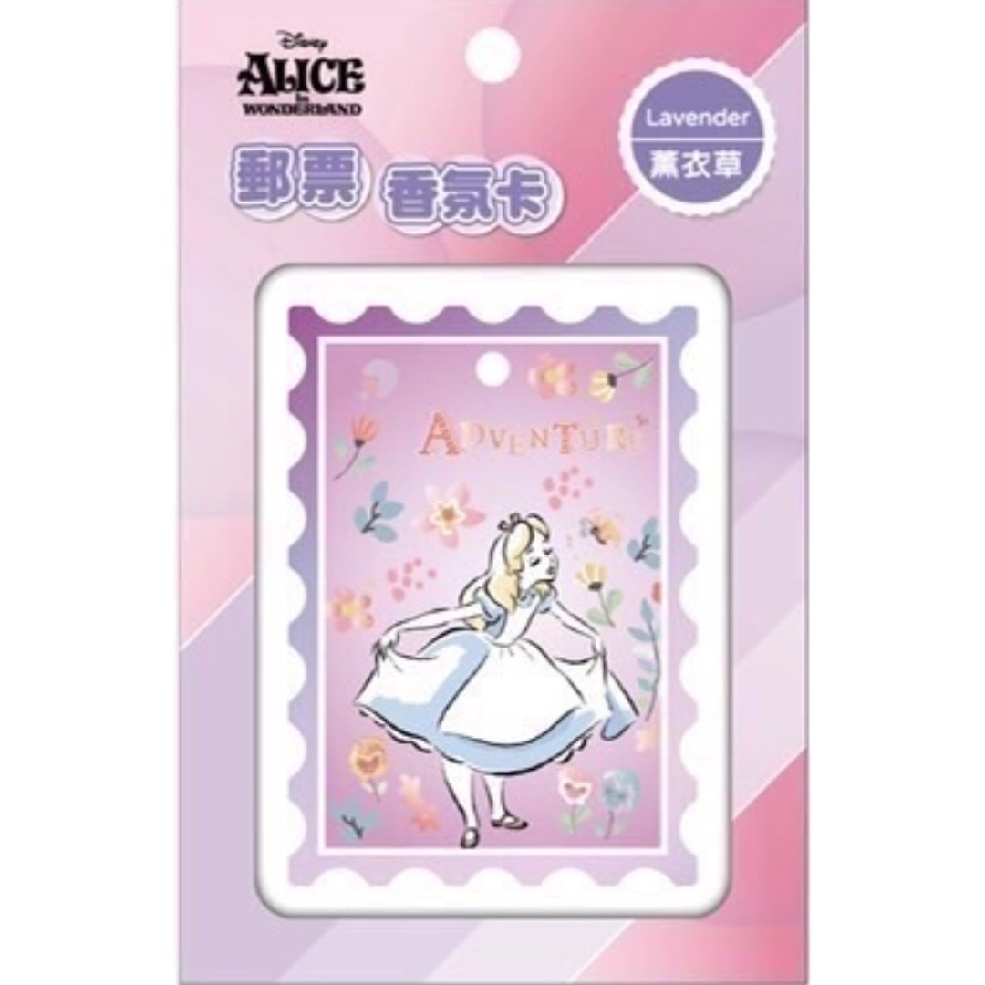 【宏利源】迪士尼系列-郵票卡香氛片-12款  4713051713886
