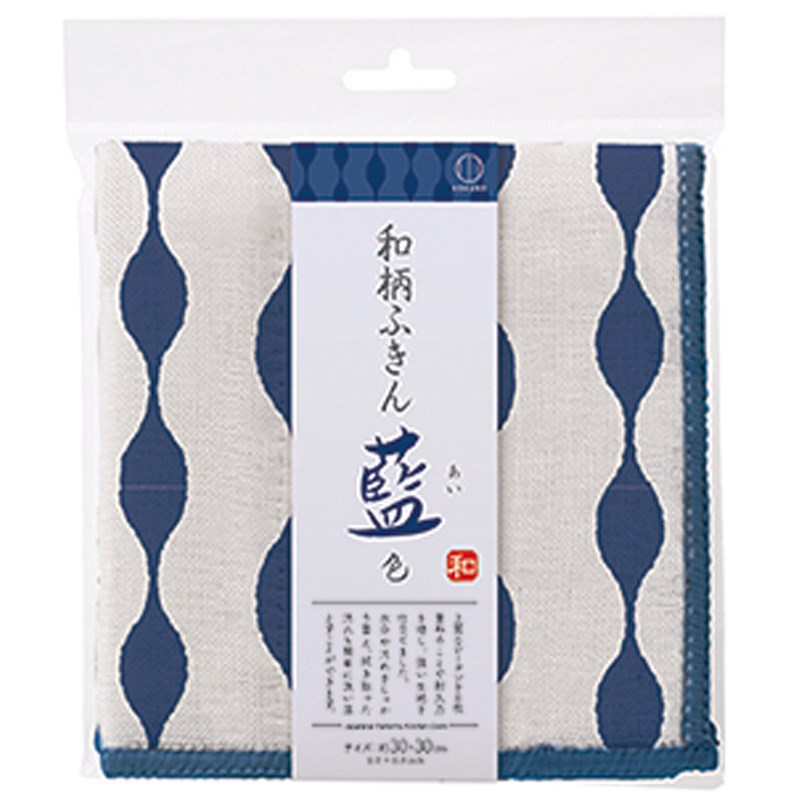 【小久保】日本紋清潔布綻藍-多款