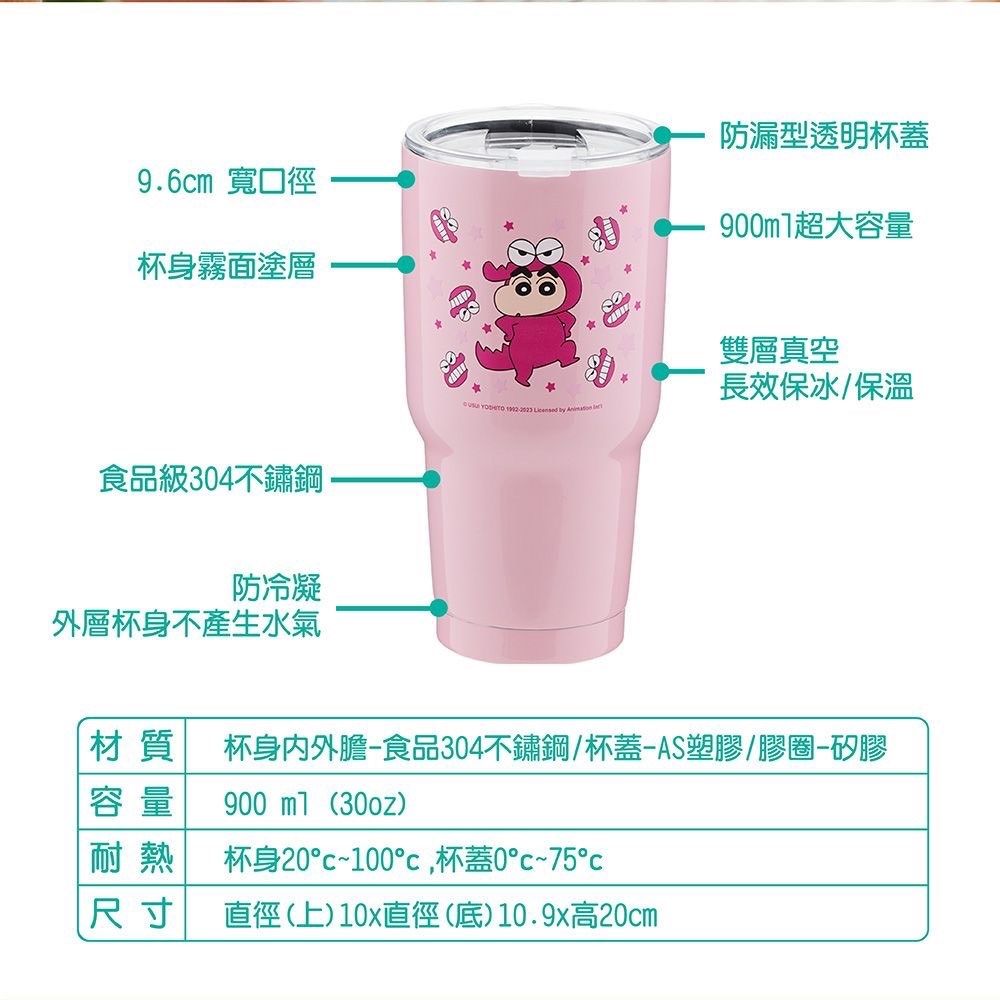 【聯凱】蠟筆小新冰壩杯-恐龍/狗屋/睡衣 