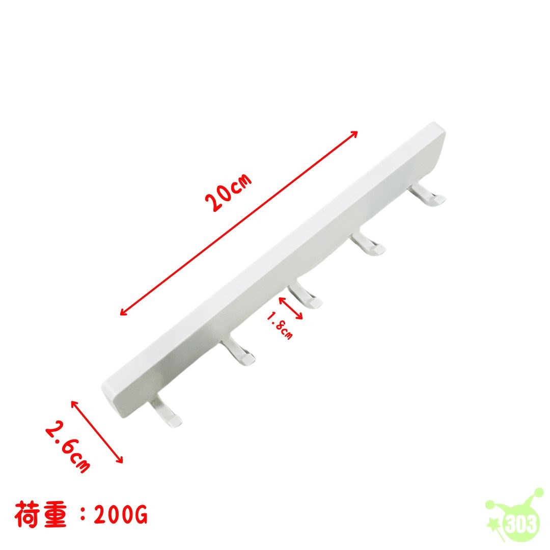 【Sulga】SIM 磁鐵5連掛鉤   4905687355107