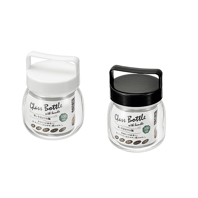 【ECHO】2206-357 手提玻璃罐-300ml 4991203195821