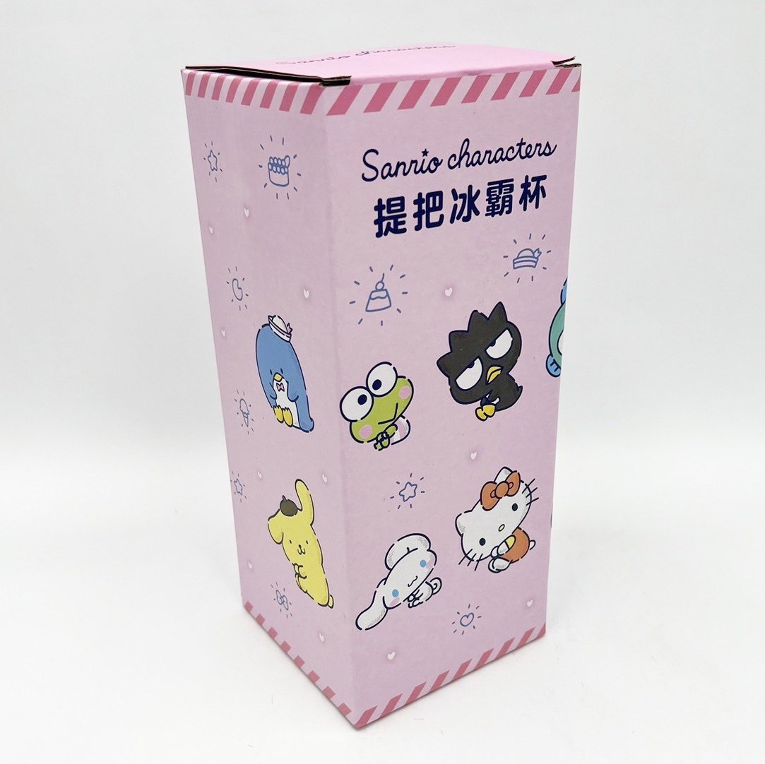 三麗鷗 不鏽鋼吸管手提冰壩杯