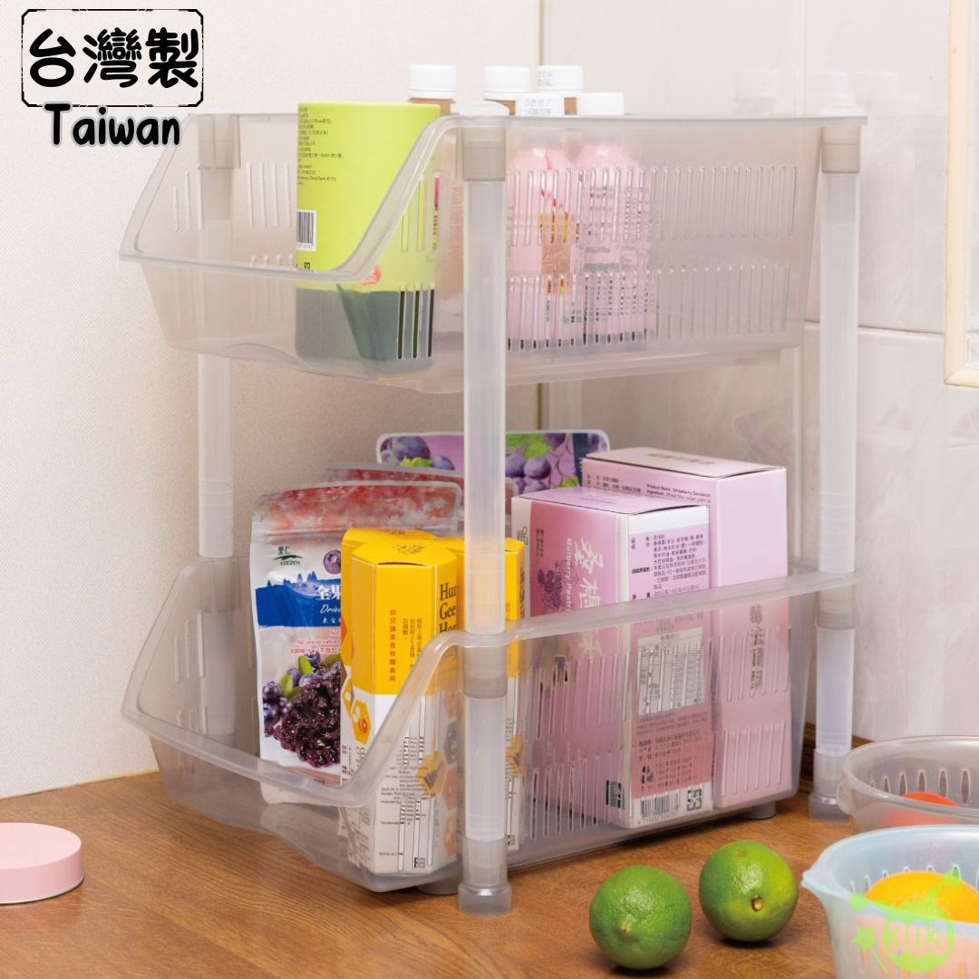 舞樂高兩層物品架