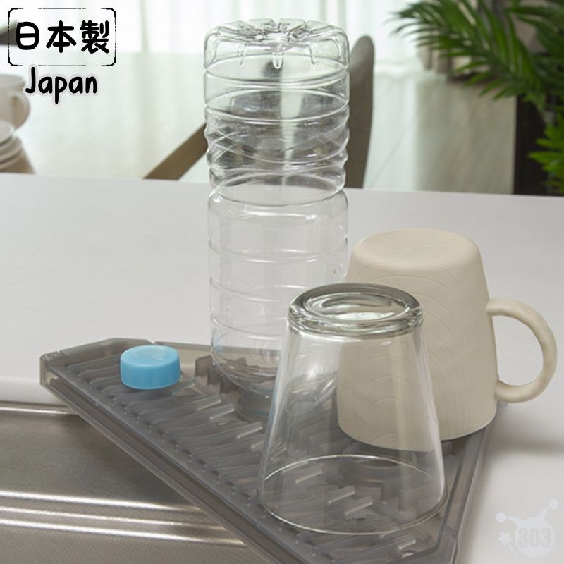 【INOMATA】吸盤流理臺瀝水置放架