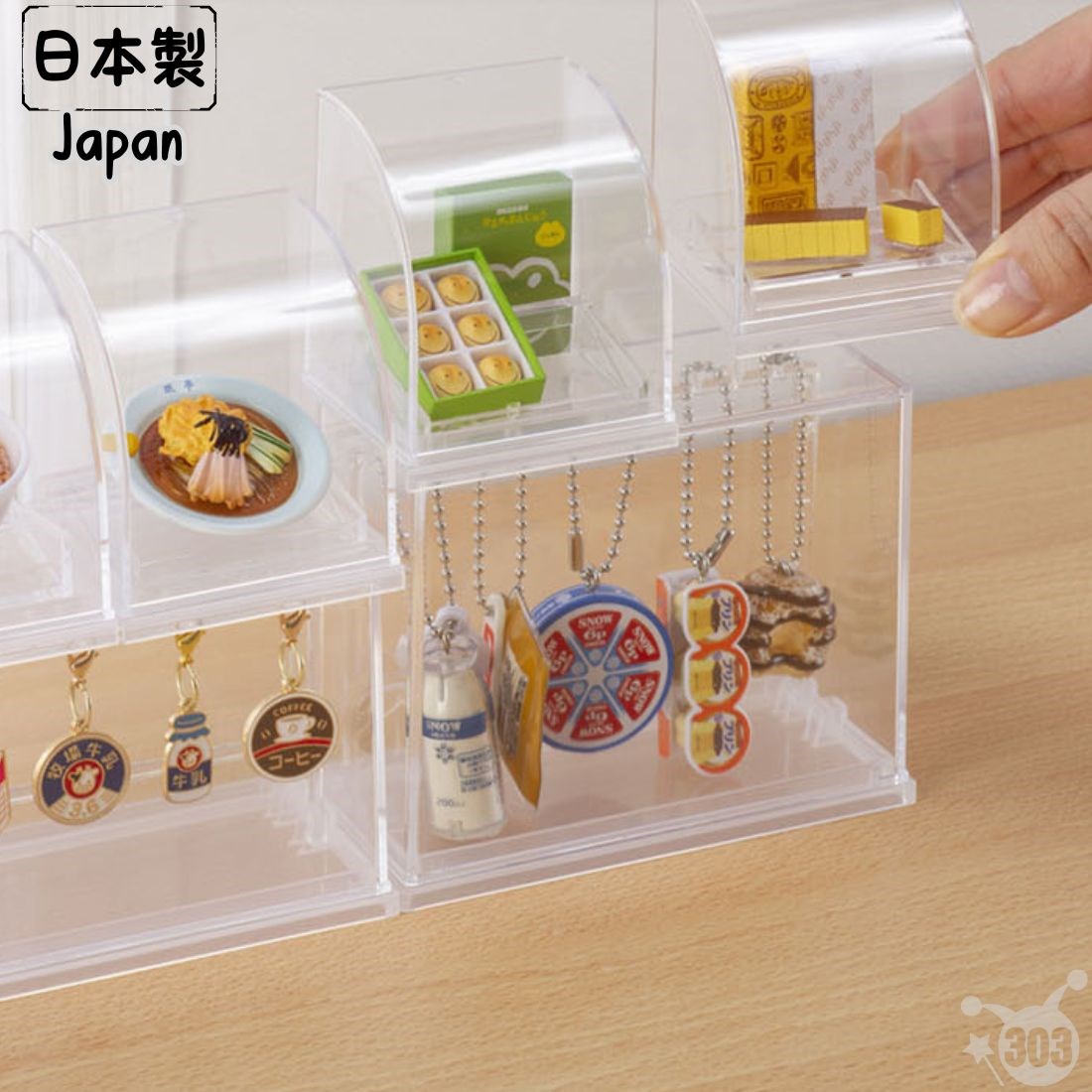 日本製 公仔展示盒  