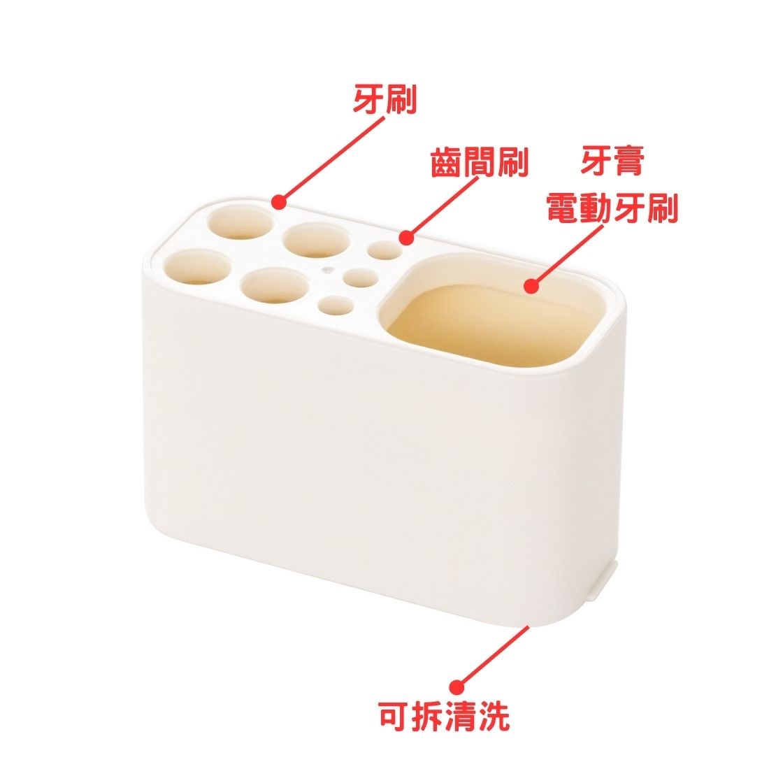 日本製 牙刷置物架