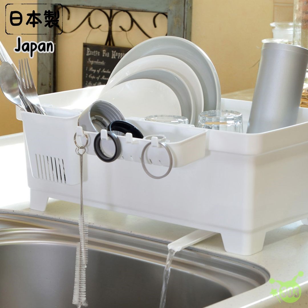【inomata】日本製  0048 廚房餐具瀝水籃