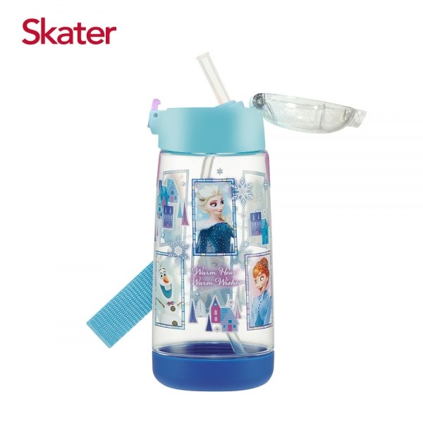 Skater PET吸管水壺(480ml) 迪士尼公主、冰雪奇緣
