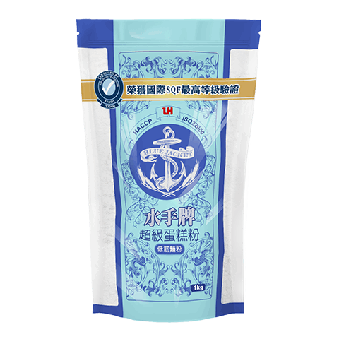 水手牌超級蛋糕粉(低筋)1kg，柔軟細緻 × 烘焙蛋糕首選 × 不易塌陷，台南高雄屏東快速配送