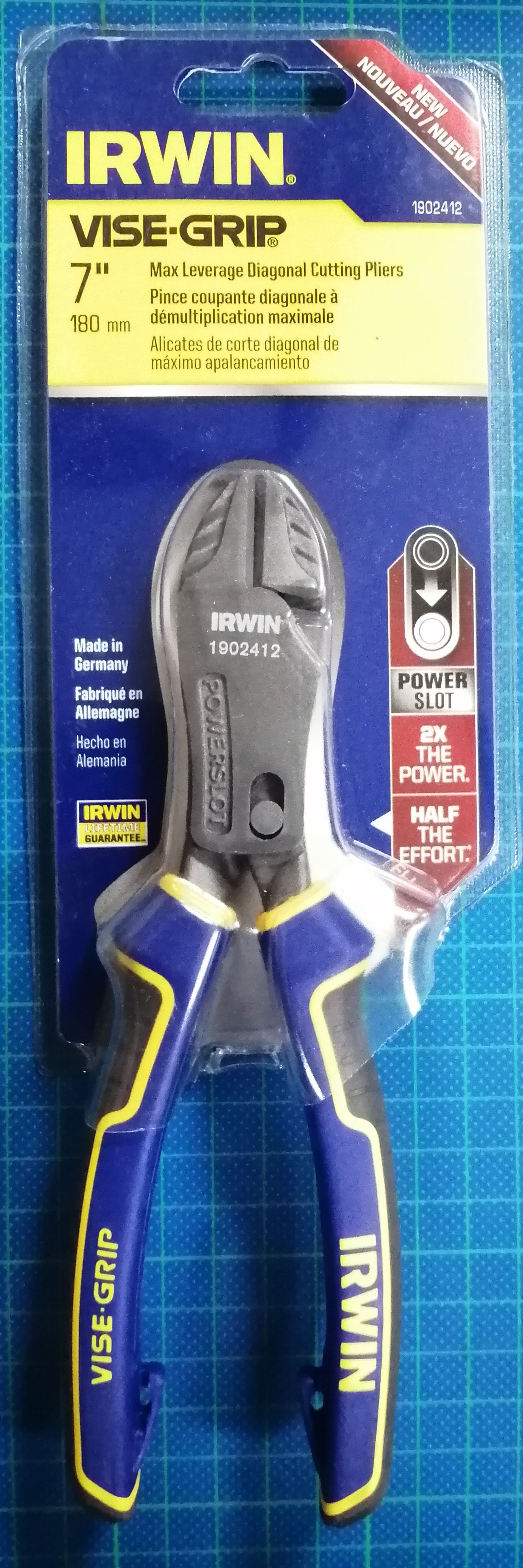 Irwin 動力斜口鉗 T1902412 