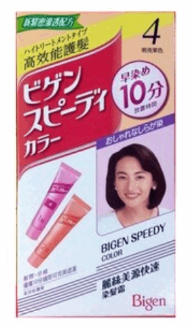 麗絲美源 快速染髮霜 4號 明亮栗色