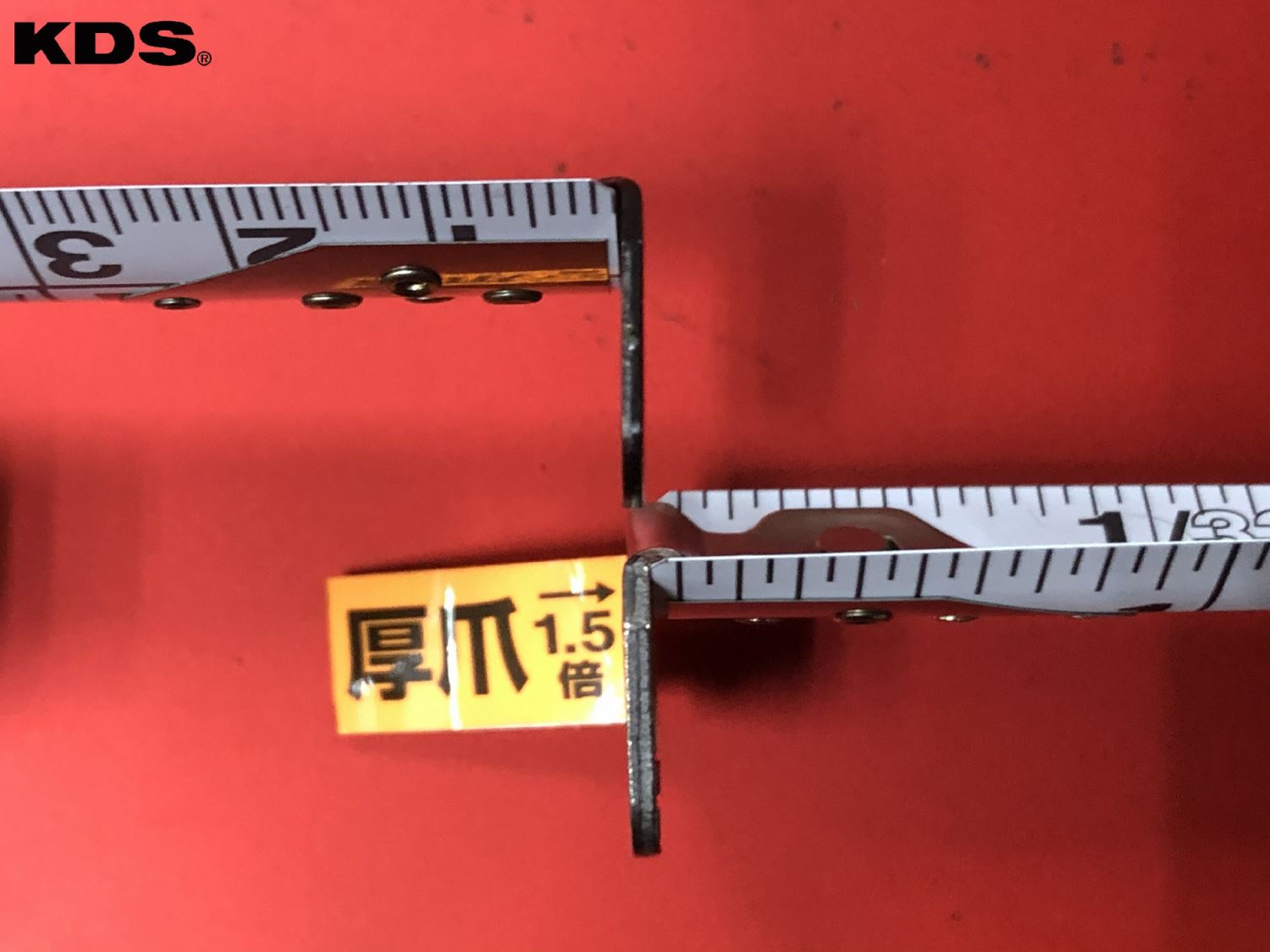 日本KDS 不鏽鋼雙面捲尺附扣 (公分 台尺) HGTR-G225OSZ