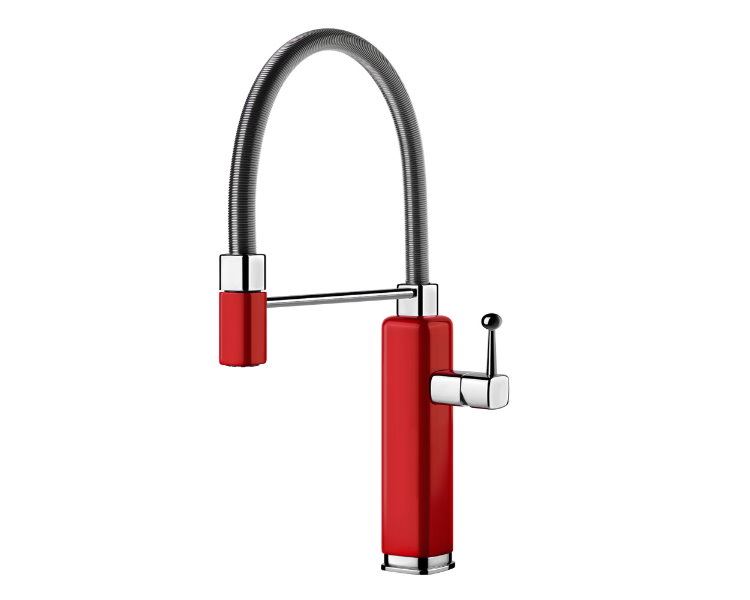 GESSI  60061  廚用龍頭(紅色)