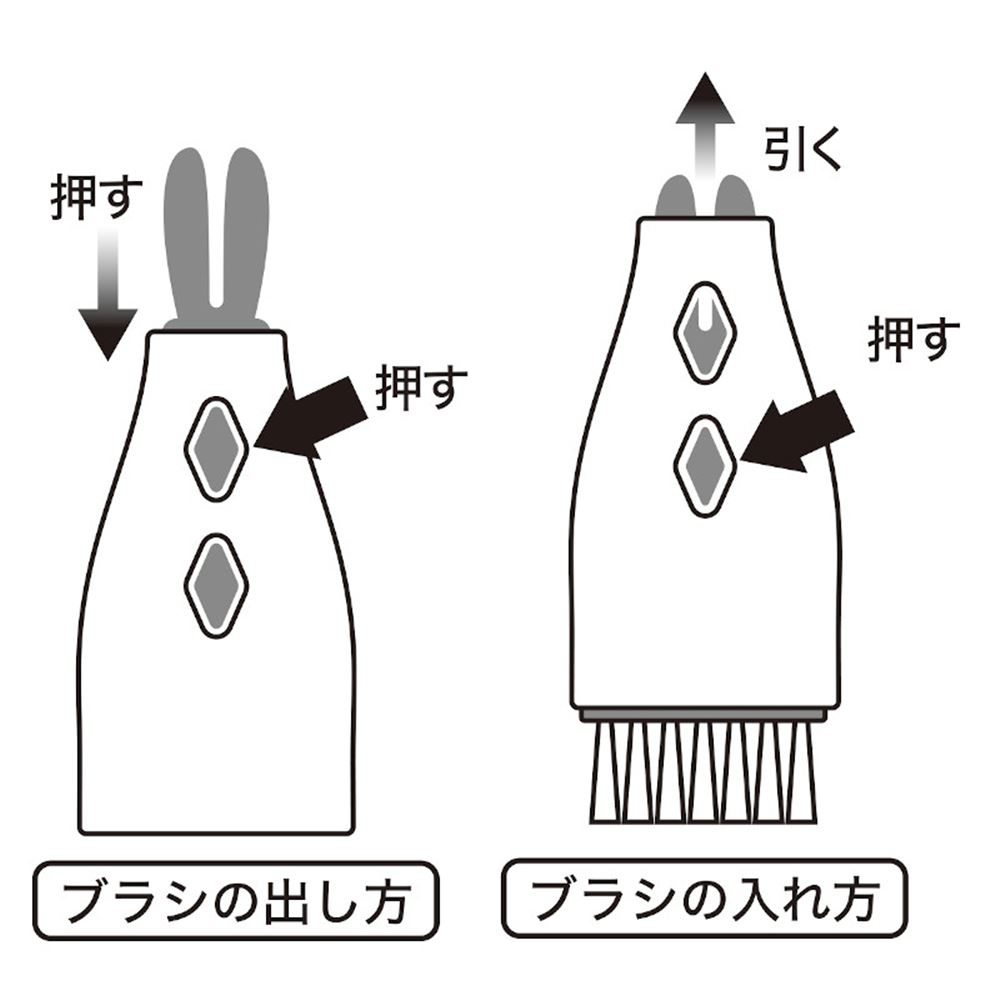 小久保  KOKUBO  3825 Alice立式清潔刷  4956810238255