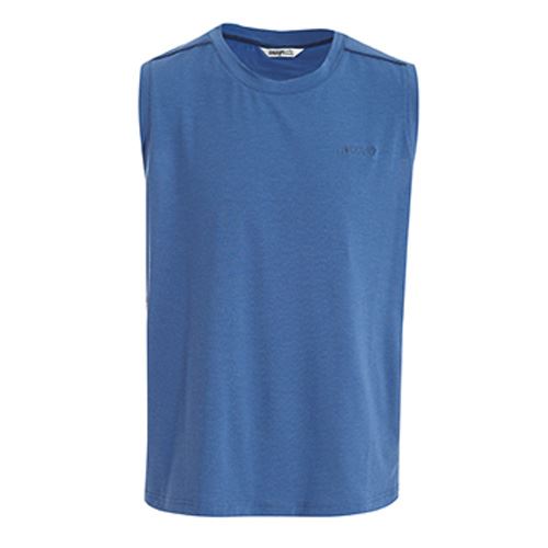 瑞多仕 DB8849 男款TENCEL® 男圓領背心(脇配) 美國藍色/午夜藍色
