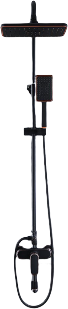 刷線升降花灑龍頭