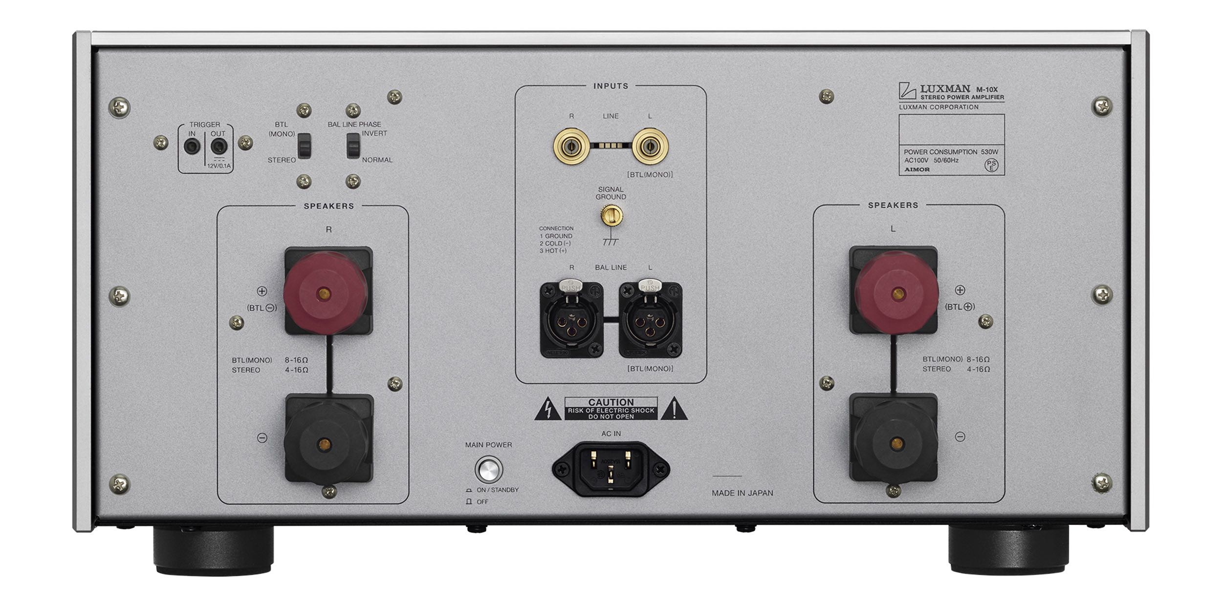『統元音響』LUXMAN M-10X 後級擴大機，電洽視聽優惠