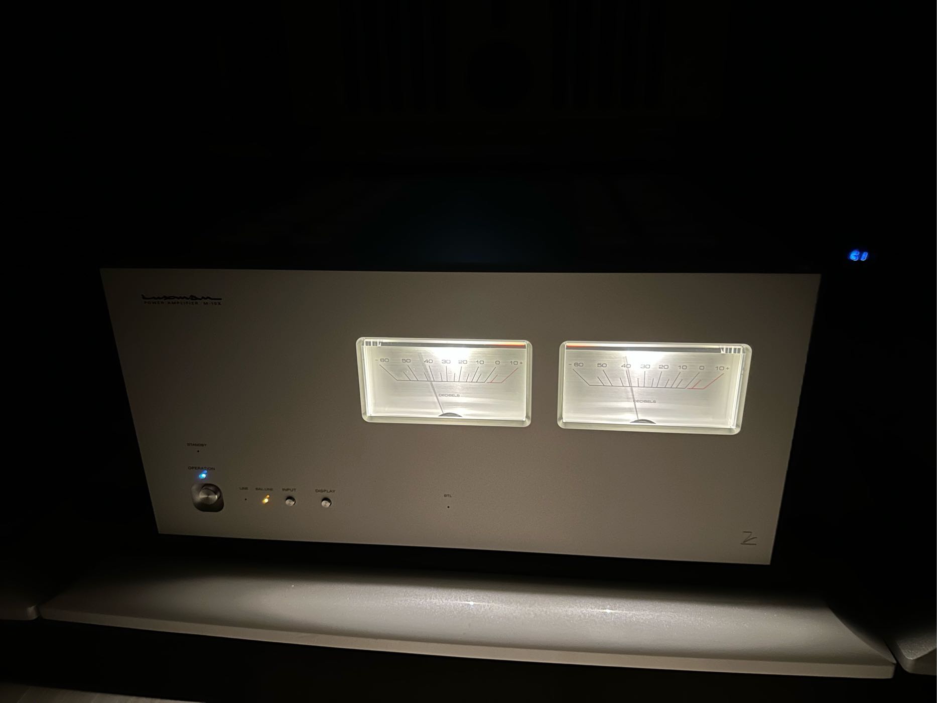 『統元音響』LUXMAN M-10X 後級擴大機，電洽視聽優惠